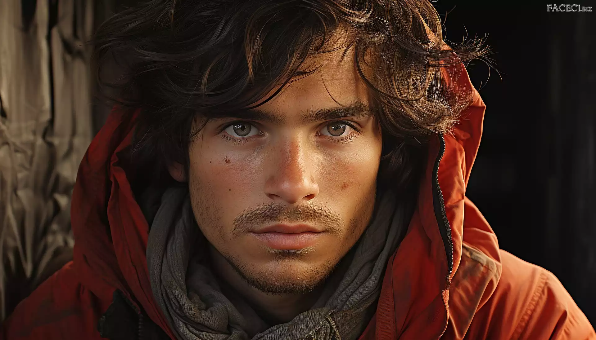 Kaptur, Mężczyzna, Kurtka